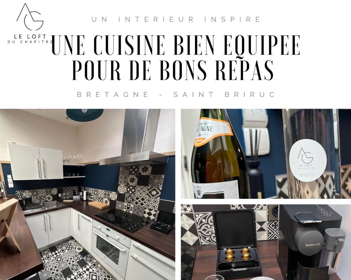 Apartamento Le Loft Du Chapitre Saint-Brieuc Exterior foto